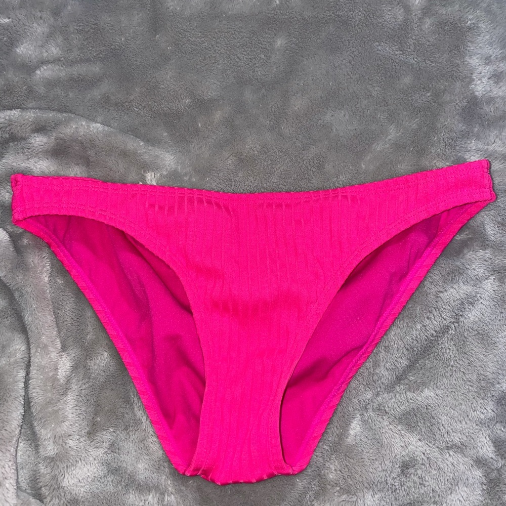 Pink bikini bottoms